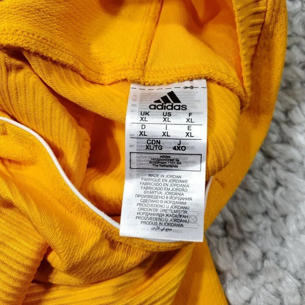 Adidas Men's Primeknit A1 Gold Yellow Football Jersey DQ3452 Size XL Techfit